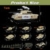 Sets, 7 4-7, XDUOYJOY Military Tank Toy Army Toys with Vehicles, Army Men Trucks Helicopter Birthday Gift for Boys Age