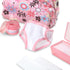 7.30 11.20 14.30 Melissa & Doug Doll Feeding and Changing Accessories - Bib, Bag, Diaper, Wipes, Utensils, Bottles high