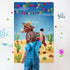 50 Hooqict Pin The Tail on The Donkey Party Games for Kids Birthday Party Supplies Decorations, Large Pin The Tail