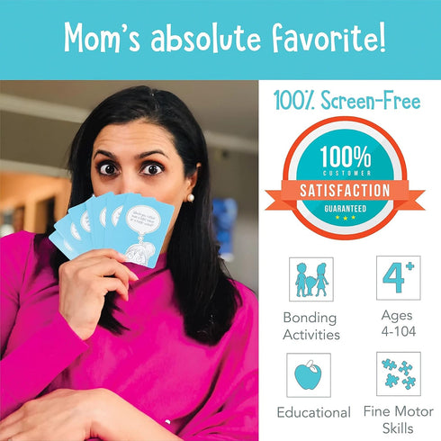 54+ Dilemmas 46+ Open The Joy Would You Rather Card Game for Kids, Conversation Starters Cards of Silly Questions