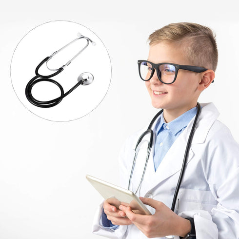 meekoo 2 Pack Kids Stethoscope Toy, Real Working Nursing Cosplay for Kids Role Play Girls Boys