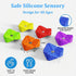 Sensory Fidget Toys for Kids Adults: Textures Sensory Flip Cube, Stress Fidgets Toys for Teen with Anxiety Autism ADHD