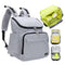 Jeraboo Diaper Backpack for Mom and Dad - Stylish Designer Diaper Bag for