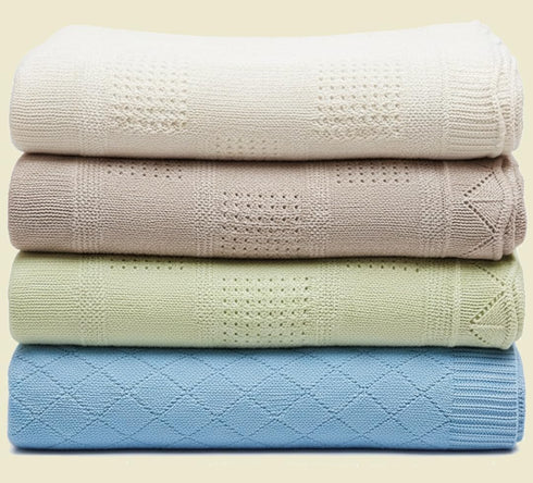 Baby Bright Viscose Swaddle Blanket Set of 4, Newborn Wrap Receiving Blankets