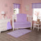 Light Purple Hanging Baby Diaper Caddy Organizer for Changing Station; Baby Nursery