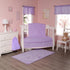 Light Purple Hanging Baby Diaper Caddy Organizer for Changing Station; Baby Nursery