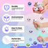 VESPRO 12 Pack Set Fidget Stress Balls for Adults, Cute Octopus Stress Relief Stress Ball, Bulk Squishy Squeeze Ball