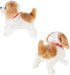 Happy Trails Interactive Plush Puppy Toy, Battery Operated Dog That Walks, Barks, and Does Back Flips