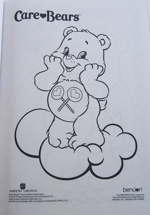 Care Bears Fuzzy Friends Coloring and Activity Book - 80 Pages
