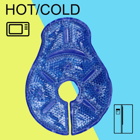 Hot Cold Breast Therapy Pads, Breast Ice Pack, Cooling Gel Pads, Breastfeeding Essentials and Postpartum Recovery |