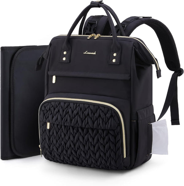 LOVEVOOK Diaper Bag Backpack, Baby Bag with Changing Station for Moms &