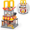 City Street View Burger Shop Building Set, MOC Creative Model DIY Toys, Unique Home Decor, Gift for Kids Age 8+