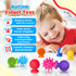8 Pack Sensory Fidget Toys Kids Adults: Qquiet Textured Suction Cup Toys for Kids with Autism- Squishy Sensory Toys