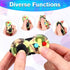 12 Packs Civaner Pcs Fidgets Controller Toys Fidgets Clicker Pad Toys Game Retro Classic Handheld Fun Pad Sensory