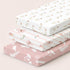 20 33, 3 Pack Bedside Sleeper Bassinet Fitted Sheets x Baby Delight Beside Me