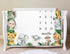 Safari Milestone Blanket, Jungle Animals Baby Growth Chart, Watch Me Grow, 50"x40" for New Moms Baby Shower