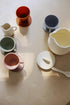 Set 12 Set Marlowe & Co Silicone Tea Play for Children, Piece Dishwasher Safe Tea Gift for Toddlers (Cream Multi Mix)