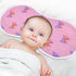 decor gift 4 Pack 22x11in Cotton Large Burp Cloths for Baby Soft and Absorbent Pink Bow Lilac and Peach washcloths