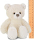 Bearington Tucker Off White Plush Teddy Bear Stuffed Animal, 11 Inch
