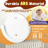 Terixe 2 Pack Wall Mount Bracket Compatible with Nanit Flex Multi-Stand - Round, White, Durable ABS Material, Easily