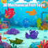 1-3, 22 2-4 1 2 3 4 5 6 8 Toddler Bath Toys for Kids Ages PCS Mold Free Bath Toys Toddlers with Fishing Toy Games