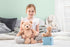 Steiff Jimmy Teddy Bear, Premium Stuffed Animal, Soft Cuddly Toy for Kids (Light Brown, 16")