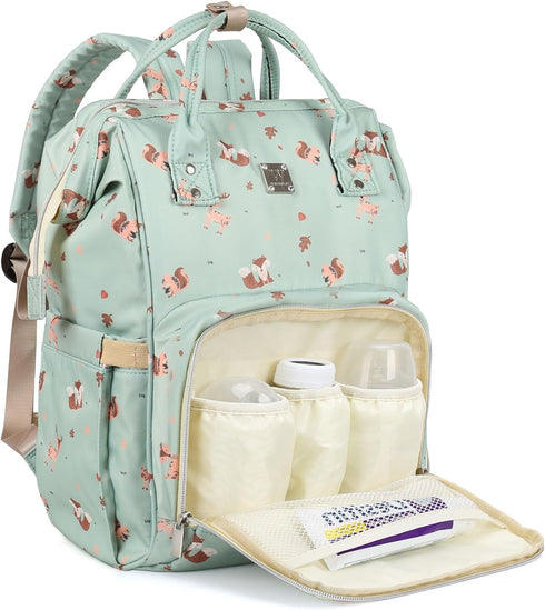 Backpack Backpack Diaper Bags for Mom Dad Baby Care Bag Maternity Nappy Bags for Boys Girls Large Green Paaleras para