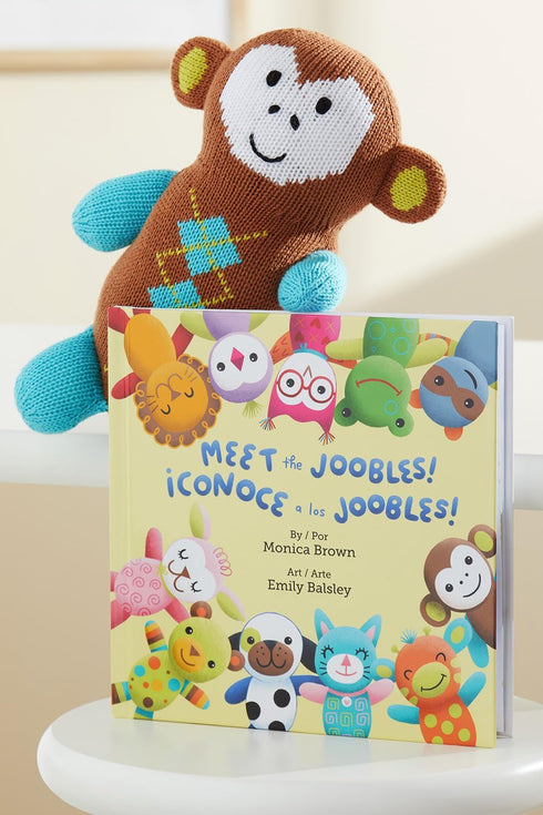 Fair Trade Organic Stuffed Animal - Mel The Monkey