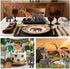 BOLZRA 14 Playset Safari Zoo Animals Figures Toys, Piece Realistic Jungle Animal Figurines, African Wild Plastic