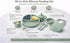 Generic 9-Piece Set Silicone Baby Feeding Divided Plate, Bib, Sippy Cup, Snack Cup, Bowl, Spoon & Fork BPA-Free