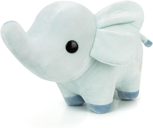 Bellzi Baby Elephant Plush Toy - Cute Stuffed Animal - Adorable Soft Elephant Toy Plushies and Gifts - Perfect Present
