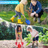 16" Summer 3 Pack- Kids Beach Spades Sand Shovels Toys Gardening Tools Kit Sandbox Sturdy Scoop Durable Wood Handle ABS