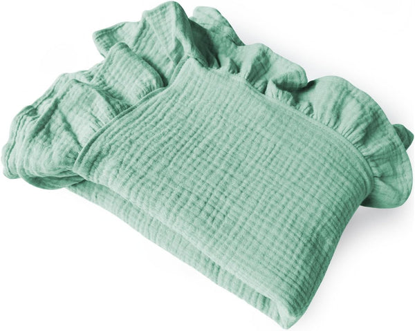 Organic Muslin Baby Blankets, Cotton Crib Blanket for Baby Infant Toddler, Super