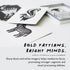 Wee Gallery Art Cards for Baby - Durable High Contrast Black and White Animal Flashcards for Newborns