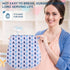 LOORGVEL 5pcs Cotton Burp Cloths for Infant, Absorbent Unisex Cotton Burping Towels, Soft Feeding Cloths Suitable