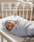 TRYISDICDVC 3-Pack 100% Hooded Baby Towels for Newborn Cotton Soft Babies Blanket Toddler and Kids Bath Towel Baby