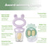 4 Haakaa Baby Fruit Food Feeder & Mini Freezer Nibble Tray Combo, Breastmilk Popsicle Molds for Baby Cooling Relief