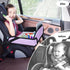 COOLBEBE Kids Travel Tray for Car Seats, Toddler Lap Desk with Dry Erase Surface, Portable Activity Table for Road