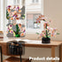Nayihoop Sets Orchid Building Artificial Flowers Plant Gifts Her Adults Girls Botanical Collection for Home Kitchen