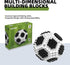 Set 215PCS, 3D 14 KADELE Fun Soccer Building Extremely Challenging STEM Building Blocks Decor for Adults Kids, Micro
