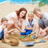 16inch/40cm (3PCS) Dilabnda Kids Beach Sand Shovels, Sand Shovels for Garden, Large Beach Snow Spade Scoop for Kids