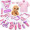 Meland Toy Doctor Kit for Girls, Pretend Play Toy Doctor Set with