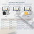 1-pk) Freeze It Flat Breastmilk Freezer Storage System - Space-Saving Organizer for Breast Milk Storage Bags - Freezer