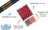 WE Games Magnetic Checkbook Checkers - Great for Travel