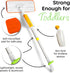 35 Set Quiggly Toddler Spray Mop Two-Handed Design for Ages with Real Water Sprayer Montessori Functional Cleaning Toy