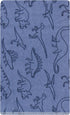 Hudson Baby Unisex Baby Cotton Flannel Burp Cloths, One Size, Blue Green Dino
