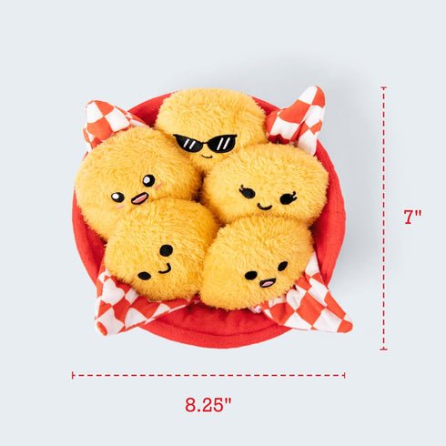 5 Emotional Support Chicken Nuggets by Relatable, Cuddly Stuffed Animals and Toys, Squishy Toys and Plushies, Great