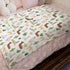 Watercolor Llama Alpacas Cactus Baby Blanket for Boy Girl, Soft Receiving Blanket, 30x40, Desert Animal