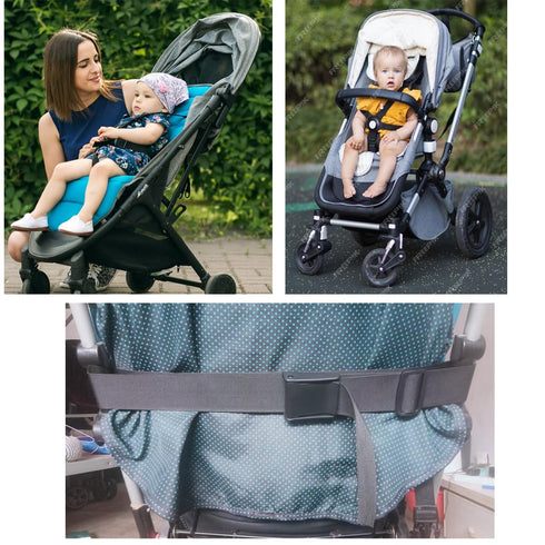 ytylbh 2Pcs Pushchair Stroller Straps Sit Up Seat for Stroller Universal Sit Me Up Straps Upright Pram Seat Sit Me Up