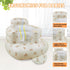 3-36 AGITVPS Upgrade Inflatable Baby Seat with Tray for Babies Months, Built in Air Pump Bumbo Seat with Tray, Baby